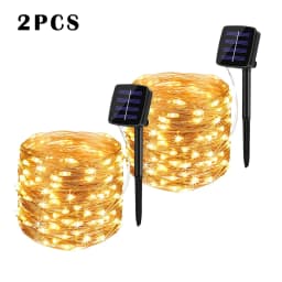 7m/12m/22m/32m/52m/102m LED Solar String Light Outdoor Garden Fairy Lights 1000 Leds Waterproof Lamp for Christmas Party Decor