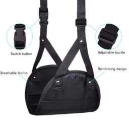 1/3PCS Travel Hammock Suspended Adjustable Office Hammock with Airplane Footrest for High Speed Rail Car Outdoor Furniture