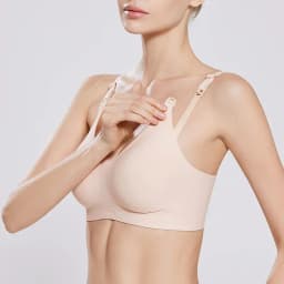 High Quality Plus Size Nursing Bra Breathable Women Breastfeeding Underwear Breastfeeding bra anti breast swelling and anti sagg