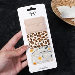 6pcs/set Kids Sequin BB Hair Clips Color Transparent Flowing Sand Bangs Hair Gripes Girl Cute Cartoon Baby Headwear Accessory