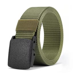 Military Automatic Buckle Nylon Belt Outdoor Hunting Multifunctional Tactical Canvas Belt High Quality Men Belt