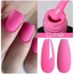 LILYCUTE 7ML Pink Glitter Nail Gel Polish Nude Natural Long Lasting Manicure Soak Off UV LED Nail Art Base Top Coat Gel Varnish
