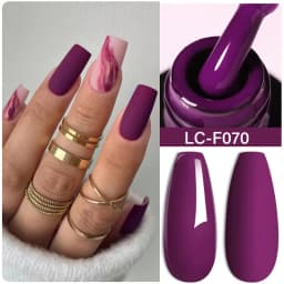 LILYCUTE 7ML Pink Glitter Nail Gel Polish Nude Natural Long Lasting Manicure Soak Off UV LED Nail Art Base Top Coat Gel Varnish