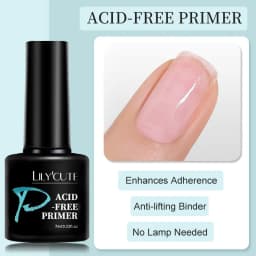 LILYCUTE 7ML Pink Glitter Nail Gel Polish Nude Natural Long Lasting Manicure Soak Off UV LED Nail Art Base Top Coat Gel Varnish
