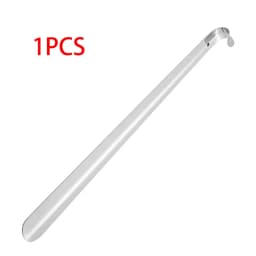 52cm Extra Long Shoe Horn Stainless Steel Silver Metal Shoes Remover Shoehorn Lifter Aid Slip Shoe Pull Tool Shoespooner