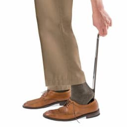 52cm Extra Long Shoe Horn Stainless Steel Silver Metal Shoes Remover Shoehorn Lifter Aid Slip Shoe Pull Tool Shoespooner