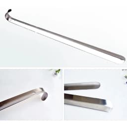 52cm Extra Long Shoe Horn Stainless Steel Silver Metal Shoes Remover Shoehorn Lifter Aid Slip Shoe Pull Tool Shoespooner
