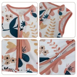 Baby Sleeping Bag 3-18 Months Summer Thin Kids Sleepwear Flowers For Girls Baby Sleepsacks 100% Cotton Anti-Kick Blanket