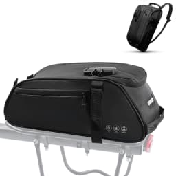 OFFBONDAGE Saddlebag Multifunctional Rack Bag Top Tube Bag Reflective Waterproof Handheld Large Capacity Adjustable Bicycle Bag