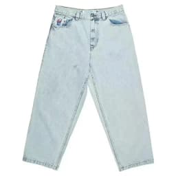 Retro Blue Baggy Skateboard Streetwear BigBoy Embroidery high waisted Jeans Y2K Couples Fashion Basketball Pants Clothing