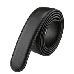 120cm Belt No Buckle for Automatic Buckle Genuine Leather Belts Without Buckle for Men Women No Buckle 3.5cm Wide