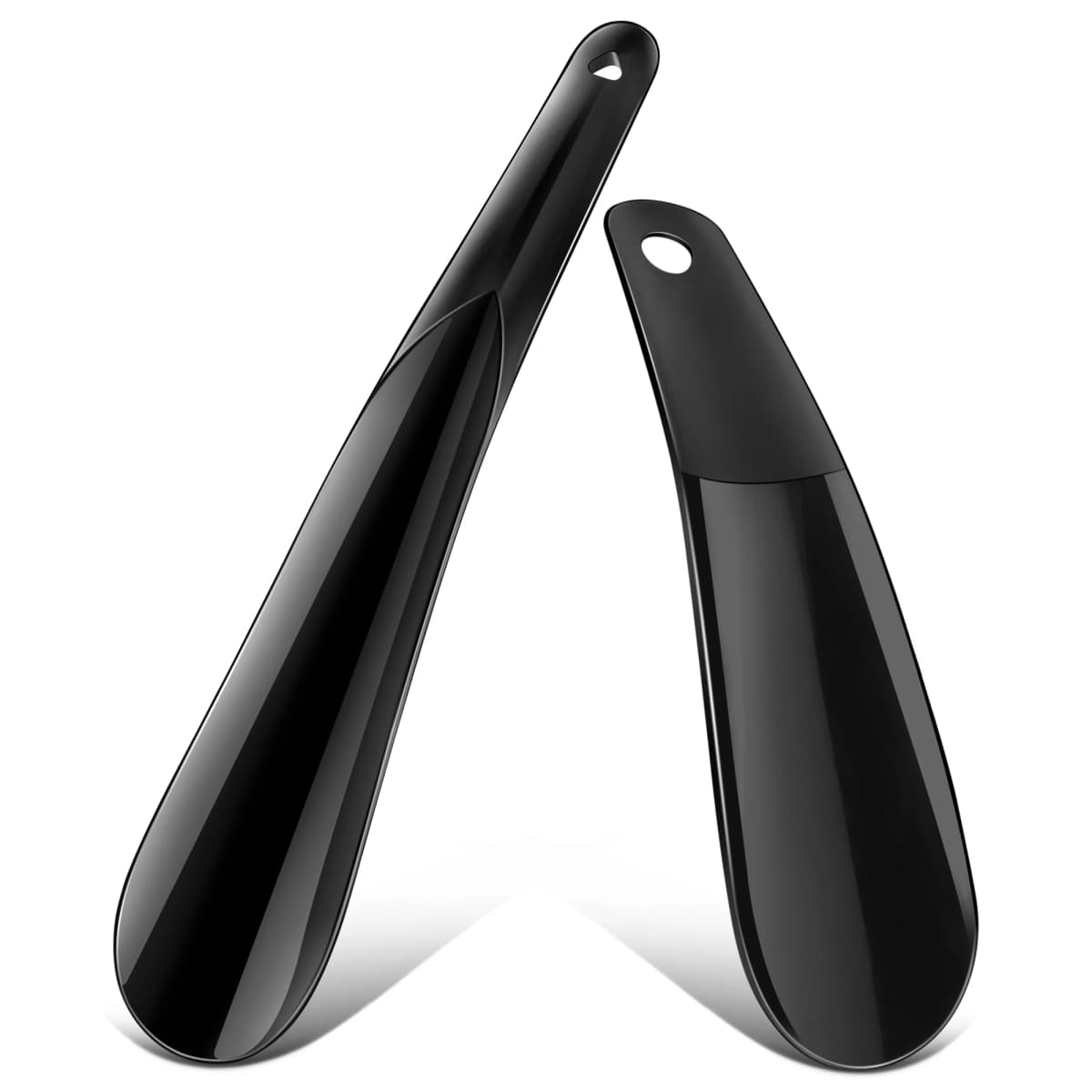 2pcs Plastic Shoe Horn Professional Kids Small Shoehorns Travel Shoe Horn portable lazy Mini Shoe Horns for Men Women shoe spoon