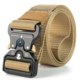 Compass Tactical Belt Quick Release Outdoor Belt Real Nylon Sports Accessories Men And Women Black Plastics Belt