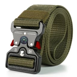 Compass Tactical Belt Quick Release Outdoor Belt Real Nylon Sports Accessories Men And Women Black Plastics Belt