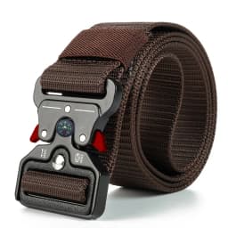 Compass Tactical Belt Quick Release Outdoor Belt Real Nylon Sports Accessories Men And Women Black Plastics Belt