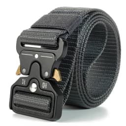 Compass Tactical Belt Quick Release Outdoor Belt Real Nylon Sports Accessories Men And Women Black Plastics Belt