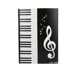 4 Pages Expand Music Folder A4 6 Pockets Music Storage Sheet Big Piano Score Folder Writing Modification Modify Sheet Music