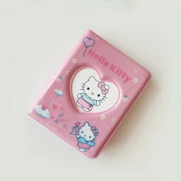 Kawaii Cartoon Hello Kitty Photo Album Anime Kuromi Melody Cinnamoroll 3-Inch Mini Idol Card Collection Card Book