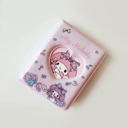 Kawaii Cartoon Hello Kitty Photo Album Anime Kuromi Melody Cinnamoroll 3-Inch Mini Idol Card Collection Card Book