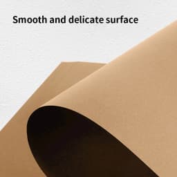 50sheets A4 Cardboard 120g White Black Brown Kraft Paper For DIY Handmade Painting Watercolor Package Inkjet Laser Printer