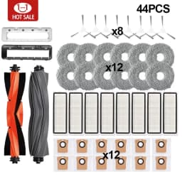 For Xiaomi Robot Vacuum X20 + / X20 Plus Dust Bag Mop Cloth Accessories Main Side Brush Hepa Filter Replacement Parts