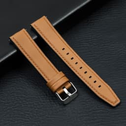 20mm 22mm Leather Strap for Samsung Galaxy Watch 7/6/5/4 40 44mm Gear Band Vintage Bracelet for Xiaomi Redmi Watch 3 Lite/Active