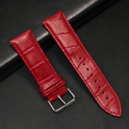 20mm 22mm Leather Strap for Samsung Galaxy Watch 7/6/5/4 40 44mm Gear Band Vintage Bracelet for Xiaomi Redmi Watch 3 Lite/Active