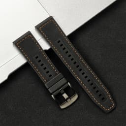 20mm 22mm Leather Strap for Samsung Galaxy Watch 7/6/5/4 40 44mm Gear Band Vintage Bracelet for Xiaomi Redmi Watch 3 Lite/Active