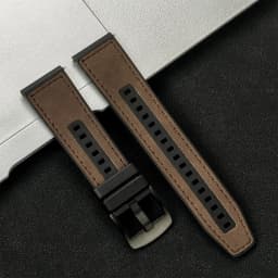 20mm 22mm Leather Strap for Samsung Galaxy Watch 7/6/5/4 40 44mm Gear Band Vintage Bracelet for Xiaomi Redmi Watch 3 Lite/Active