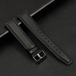 20mm 22mm Leather Strap for Samsung Galaxy Watch 7/6/5/4 40 44mm Gear Band Vintage Bracelet for Xiaomi Redmi Watch 3 Lite/Active