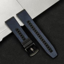 20mm 22mm Leather Strap for Samsung Galaxy Watch 7/6/5/4 40 44mm Gear Band Vintage Bracelet for Xiaomi Redmi Watch 3 Lite/Active
