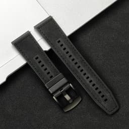 20mm 22mm Leather Strap for Samsung Galaxy Watch 7/6/5/4 40 44mm Gear Band Vintage Bracelet for Xiaomi Redmi Watch 3 Lite/Active