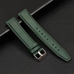 20mm 22mm Leather Strap for Samsung Galaxy Watch 7/6/5/4 40 44mm Gear Band Vintage Bracelet for Xiaomi Redmi Watch 3 Lite/Active