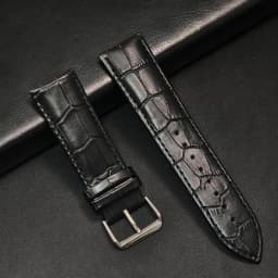 20mm 22mm Leather Strap for Samsung Galaxy Watch 7/6/5/4 40 44mm Gear Band Vintage Bracelet for Xiaomi Redmi Watch 3 Lite/Active