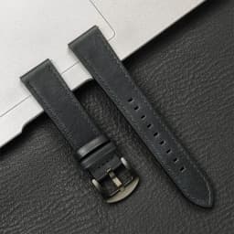 20mm 22mm Leather Strap for Samsung Galaxy Watch 7/6/5/4 40 44mm Gear Band Vintage Bracelet for Xiaomi Redmi Watch 3 Lite/Active