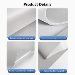 PVC Silica Gel Electrostatic Sorption Sunshade Sunroof Front Rear Glass Cooling Covers for Tesla Model Y Model 3 Highland 2024