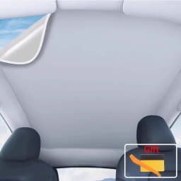 PVC Silica Gel Electrostatic Sorption Sunshade Sunroof Front Rear Glass Cooling Covers for Tesla Model Y Model 3 Highland 2024