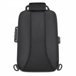Anti-theft Combination Lock Chest Packs With USB Charging Port Fashion Business Men's Crossbody Bag Travel Storage Shoulder Bag