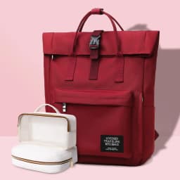 Schoolbag Female College Student Large Capacity Backpack 2024 New Niche Notebook 14Inch Computer Bag Girls Backpack