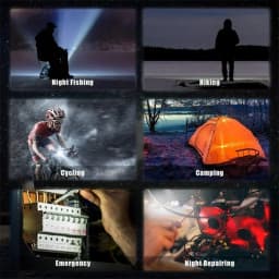 Portable Keychain Light Mini Multifunctional Camping Flashlight USB Rechargeable Work LED Bright COB Pocket Clip Lantern 1-10Pcs