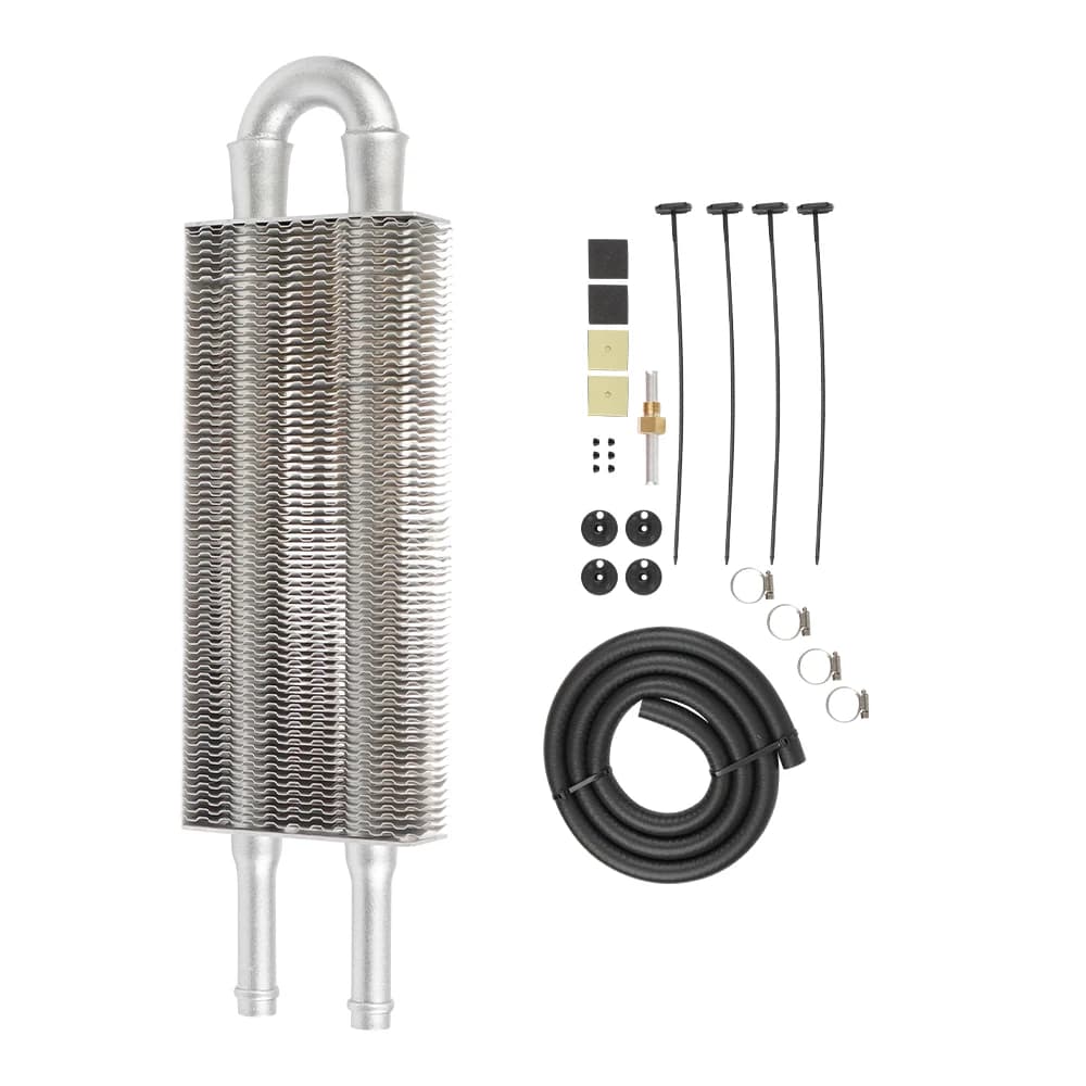 2 Row 4 Row 6 Row 8 Row 10Row 16Row Universal Remote Transmission Oil Cooler Auto-Manual Radiator Converter Aluminum Kit