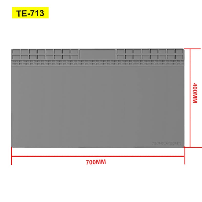 Silicone Soldering Pad Desk Platform Mat for Welding Station Iron Phone PC  Repair Magnetic Heat Insulation No Lead S-160