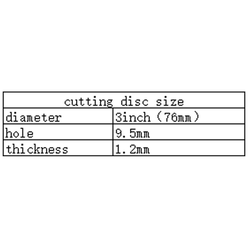 SIFANG 3 Inch Metal Cutting Disc Blade Grinding Sanding Cut Off Circle Wheels Saw Blades Disc Electric Angle Grinder Accessories