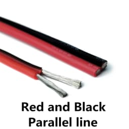 free shipping Silicone cable red black wire Car Battery Automotive wiring Electrical wires 10awg 8awg 6awg 18 16 14 12 10 18awg