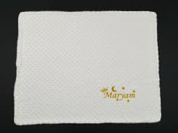 Personalized Baby Blanket with Name for Newborn Boys and Girls Custom Minky Fleece Toddler Crib Stroller Blanket Birthday Gift