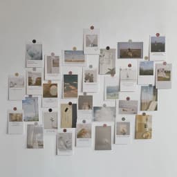 Korean Ins Photo Decoration Card Set 30 Sheets Art Photography Props Collocation Postcard Diy Room Wall Sticker Colour Printing