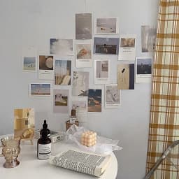 Korean Ins Photo Decoration Card Set 30 Sheets Art Photography Props Collocation Postcard Diy Room Wall Sticker Colour Printing