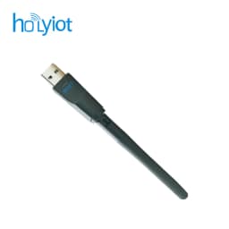 Holyiot nRF52840+PA Bluetooth Low Energy Programmable USB Magnetic Suction Reset Serial Receiver Dongle Support DFU