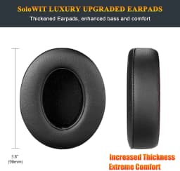 KUTOU Earpads For Beats Studio 3 3.0 Ear Pads Studio3 Headphone Replacement Pads Studio2 Ear Cushions Earpads Headset Foam Pad