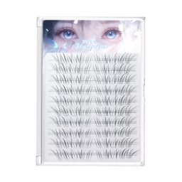 Natural Lash Extensions Individual Cluster Eyelashes Volume Wispy Foxes Style Lashes For Women Makeup Daily Fluffy Lightweight